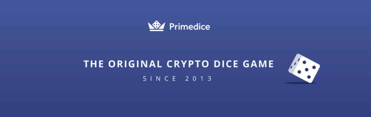 Primedice promotional banner
