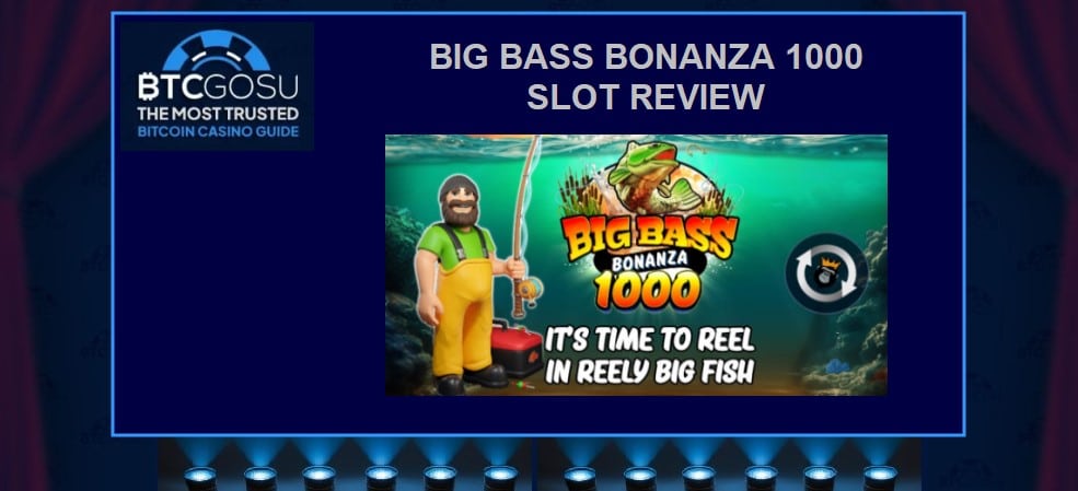Big Bass Bonanza 1000 video slot review