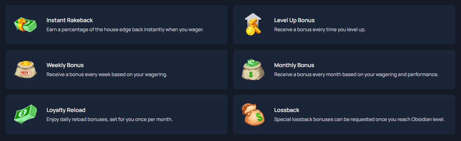 The perks that the 2UP rewards program supplies